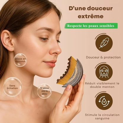 Brosse de Drainage Corporel – Rituel Bien-Être 5 Minutes